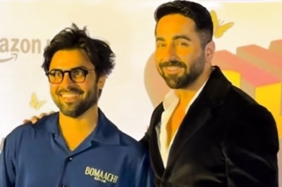 Ayushmann Khurrana And Jitendra Kumar Have A Sweet Shubh Mangal Zyada Saavdhan Reunion; Watch
