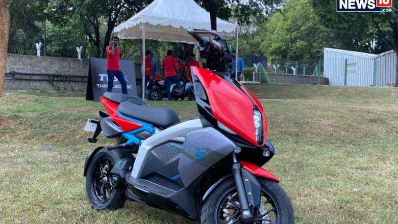 TVS X E-Scooter in Pics: See Design, Features, and More