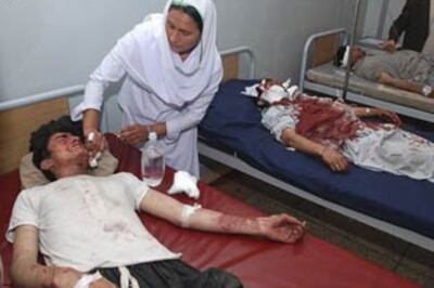 Bomb attack on Pakistan mosque kills 70, scores injured