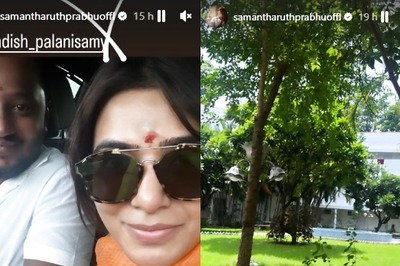 Samantha Begins Acting Break With a Visit To Vellore Golden Temple, Listens To This Romantic Song