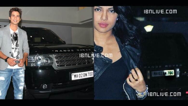 Priyanka takes a lift from Shahid