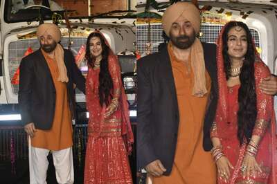 Gadar 2 Trailer: Sunny Deol And Ameesha Patel Look Striking In Traditional Ensembles At The Launch, Watch Video