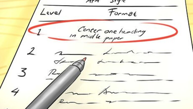 How to Format Headings in APA Style