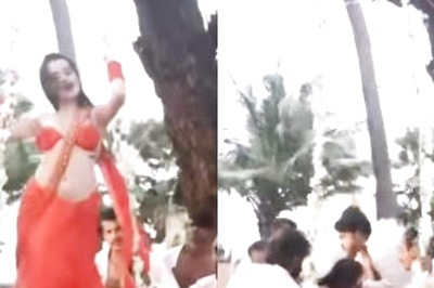 'Jyada Laga Toh Nahi’; Netizens React As Uorfi Javed Slips from Swing In BTS Clip from Dance Video Shoot