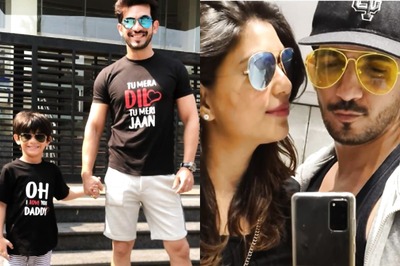 Arjun Bijlani Misses Wife and Son Who Are Quarantined, Shares Emotional Post on Instagram