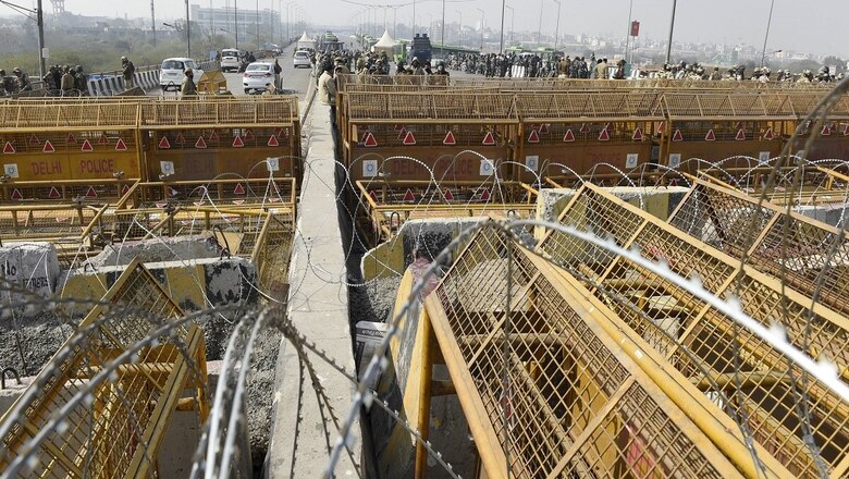 Haryana Police Steps Up Security Ahead of 'Chakka Jam' Tomorrow