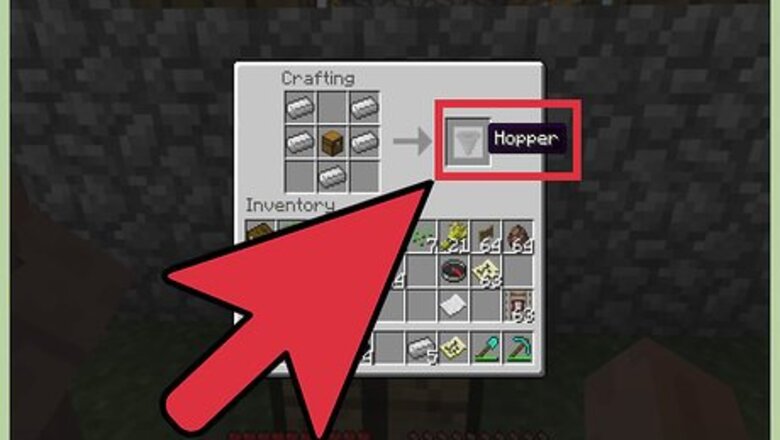 How to Craft a Hopper in Minecraft