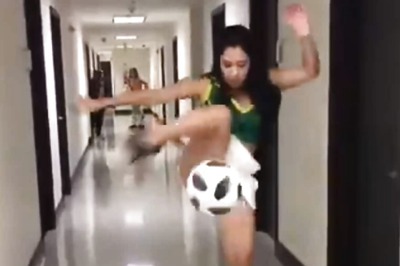 Video Viral of Freestyler Juggling Football in High Heel Prompts Fans to Challenge Ronaldo and Messi