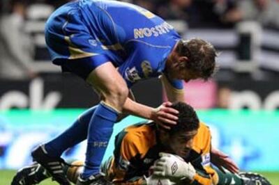 Newcastle United in trouble after Portsmouth draw