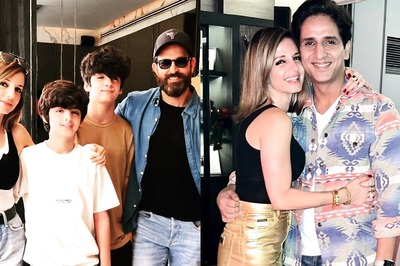 Sussanne Khan's Rumoured BF Arslan Goni Reacts Her Pic With Ex-Husband Hrithik Roshan and Their Sons