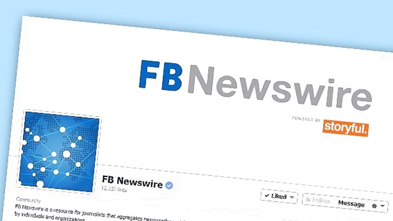 FB Newswire: Facebook launches a tool tailored to journalists