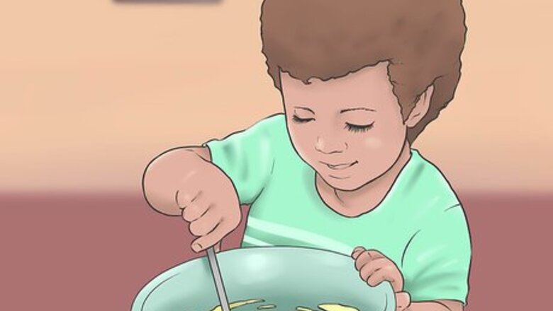 How to Safely Let Your Toddler Help Cook