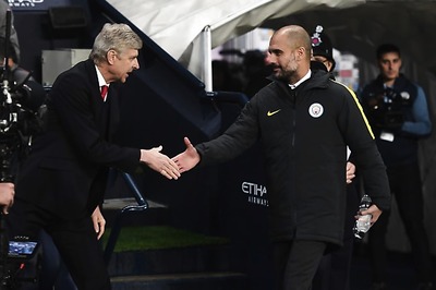 Arsene Wenger Stands In the Way of Pep Guardiola's First Trophy at Man City