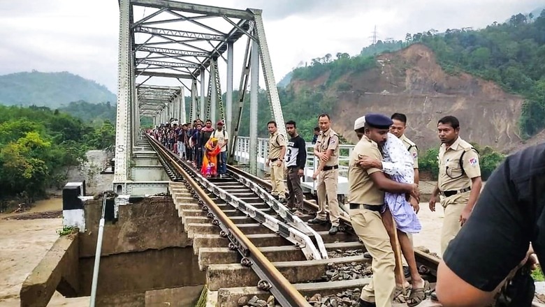 Assam Floods: 3 Killed, Rail & Road Connectivity to Barak Valley Snapped as Torrential Rains Batter State
