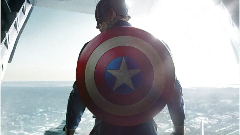 OMG! Why is This Actor Holding Captain America's Vibranium Shield?