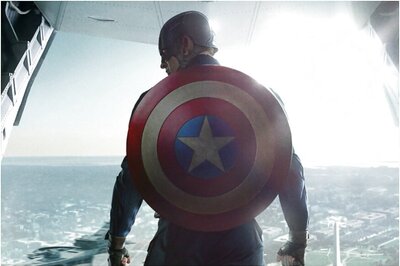 OMG! Why is This Actor Holding Captain America's Vibranium Shield?