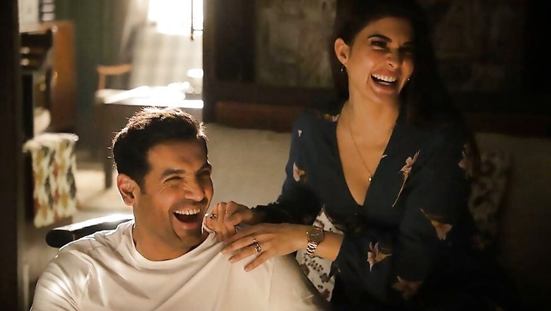 Jacqueline Fernandez and John Abraham Bond Over Fitness on Attack Sets