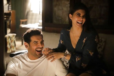 Jacqueline Fernandez and John Abraham Bond Over Fitness on Attack Sets