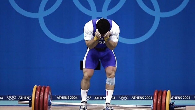 Russian weightlifter stripped of Athens bronze medal