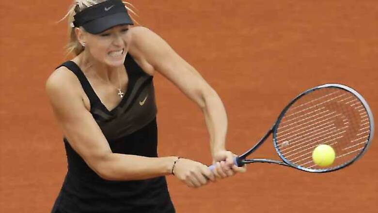 Maria Sharapova reaches third round at Roland Garros