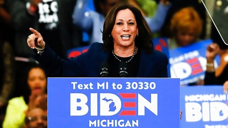 Women say they will fight sexism, 'ugly' attacks on Harris