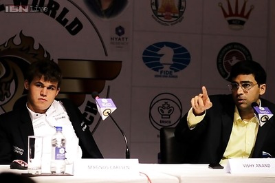 I was lucky twice as I came out of a lost position: Anand