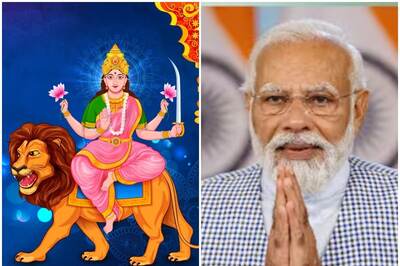 Navratri Day 6: PM Narendra Modi Seeks Blessings of Maa Katyayani
