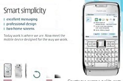 Nokia rolls out BlackBerry-esque E-71, E-66