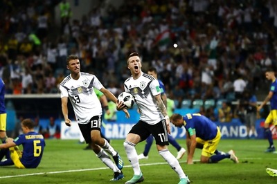 FIFA World Cup 2018: Toni Kroos Saves the Day for Germany Against Sweden - Relive the Goals