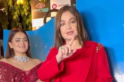 Bebika Dhurve And Pooja Bhatt Twin In Red At Glitzy Bigg Boss OTT 2 Success Party