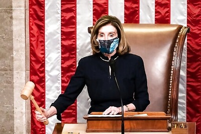 A Day Of Historic Impeachment, A Capitol As Armed Encampment