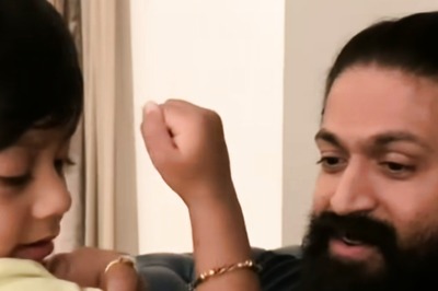 KGF Star Yash Compares Biceps With Son Yatharv in Cute and Hilarious Video, Watch