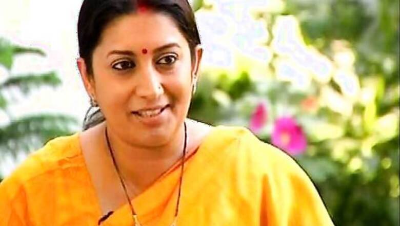 Commercial benefit from Nirbhaya documentary will stir up protest:Smriti Irani