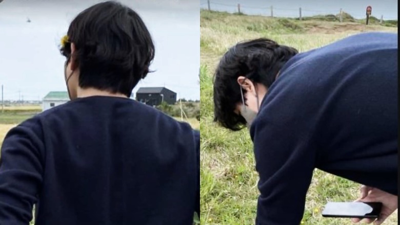 BTS: Kim Taehyung aka V Goes Namjooning, Shares Adorable Photos With Flower Tucked Behind His Ear
