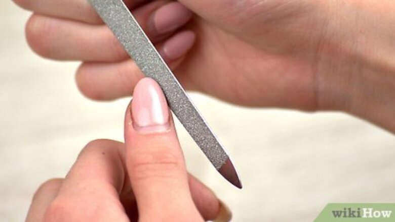 How to Do a Manicure with Sharpie and Mirror Powder