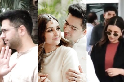 Raghav Chadha Seems Annoyed, Parineeti Chopra Ignores Paparazzi Amid Wedding Prep; Watch
