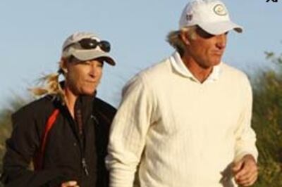 Norman third at British Open, thanks wife Chris Evert
