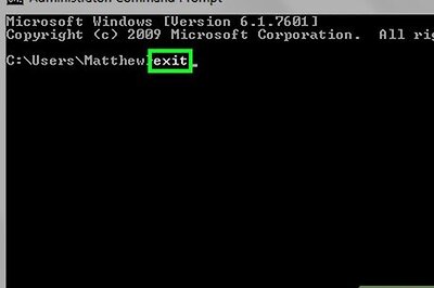 How to Close Command Prompt