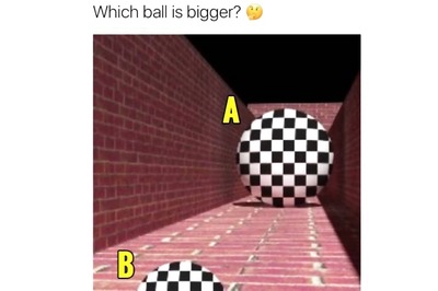 Only A Genius Can Spot Which Ball Is Bigger In This Picture