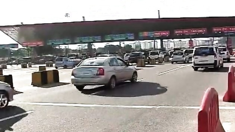 12 toll plazas on Delhi-Gurgaon Expressway removed