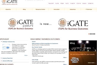 iGATE removes Patni from brand name