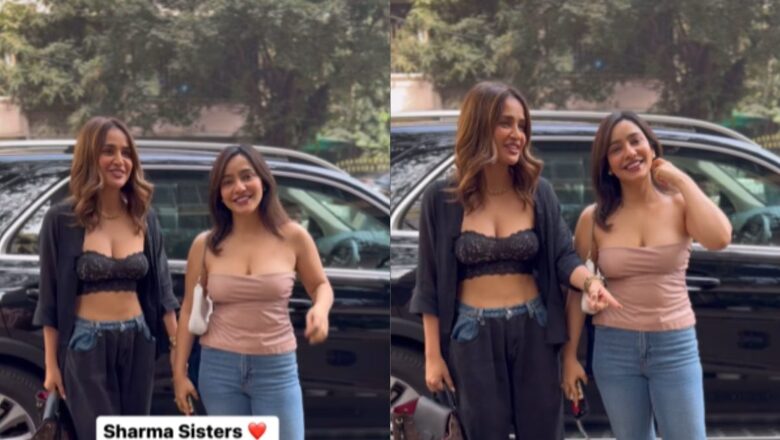 Sexy! Neha Sharma And Aisha Sharma Look Effortlessly Glam In Bralettes; Watch Hot Video