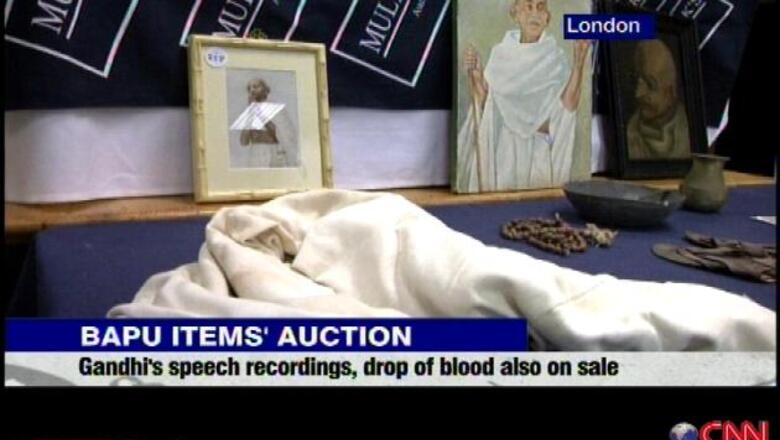 I am helpless in preventing auction of Bapu's blood: Tushar Gandhi
