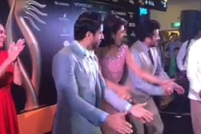 IIFA 2015 : Anil Kapoor with 'Dil Dhadakne Do' team