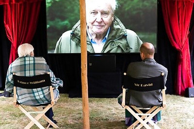 Attenborough Gives Shark Tooth To 7-year-old Prince George