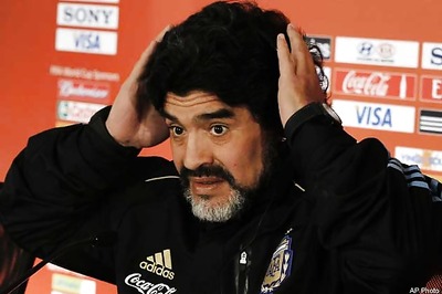 Maradona says Pele's place is in a museum