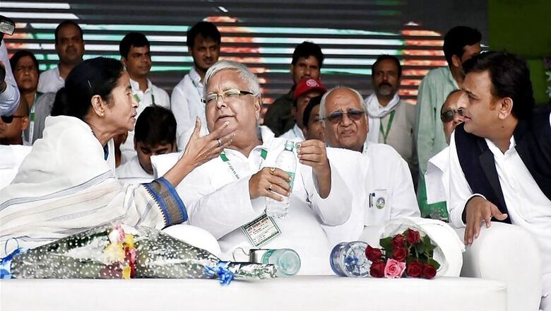 Lalu Leads Opposition Battle Cry Against BJP at Grand Rally in Patna