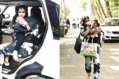Shilpa Shetty Holds Daughter Samisha Close on Her School Opening Day, See Pics