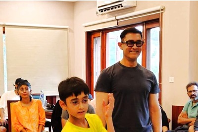 Aamir Khan, Kiran Rao and Azad Enjoy Table Tennis Tournament with Unit of Laal Singh Chaddha
