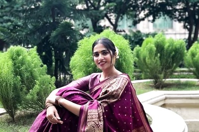 Actress Rukmini Vasanth Weaves Magic In Her Traditional Silk Saree Look
